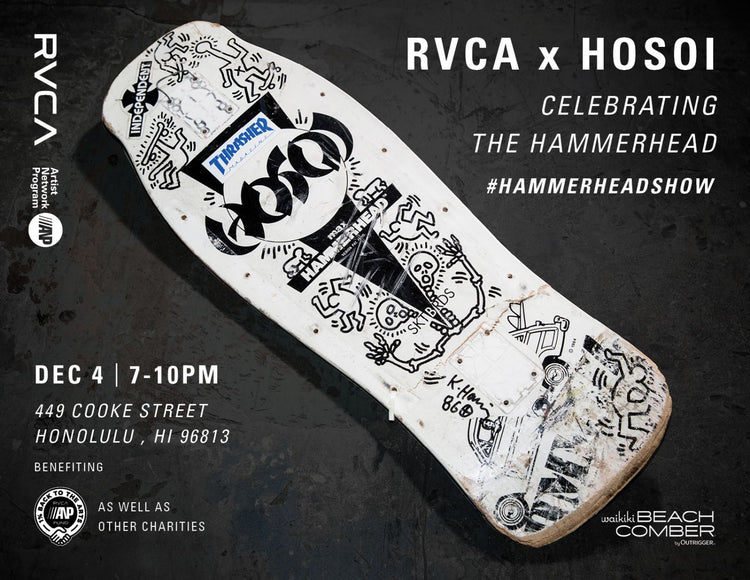 RVCA X HOSOI | CELEBRATING THE HAMMERHEAD