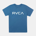 Boys Big RVCA Tee - Cool Blue