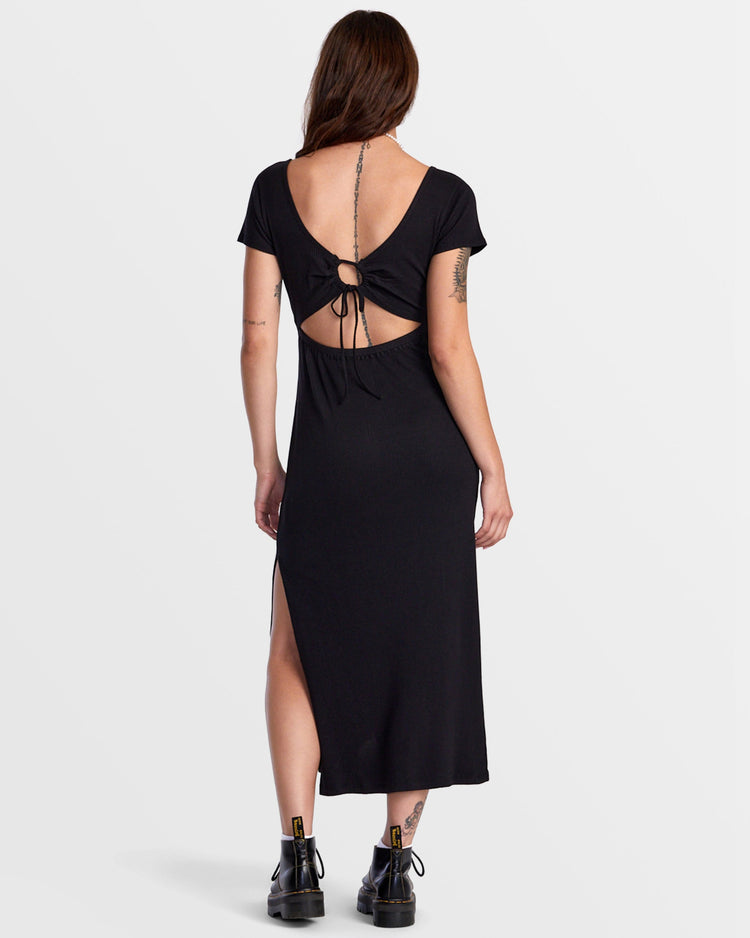 Smitten Midi Dress - Black