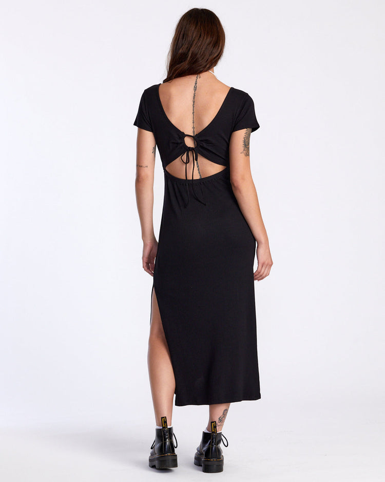 Smitten Midi Dress - Black