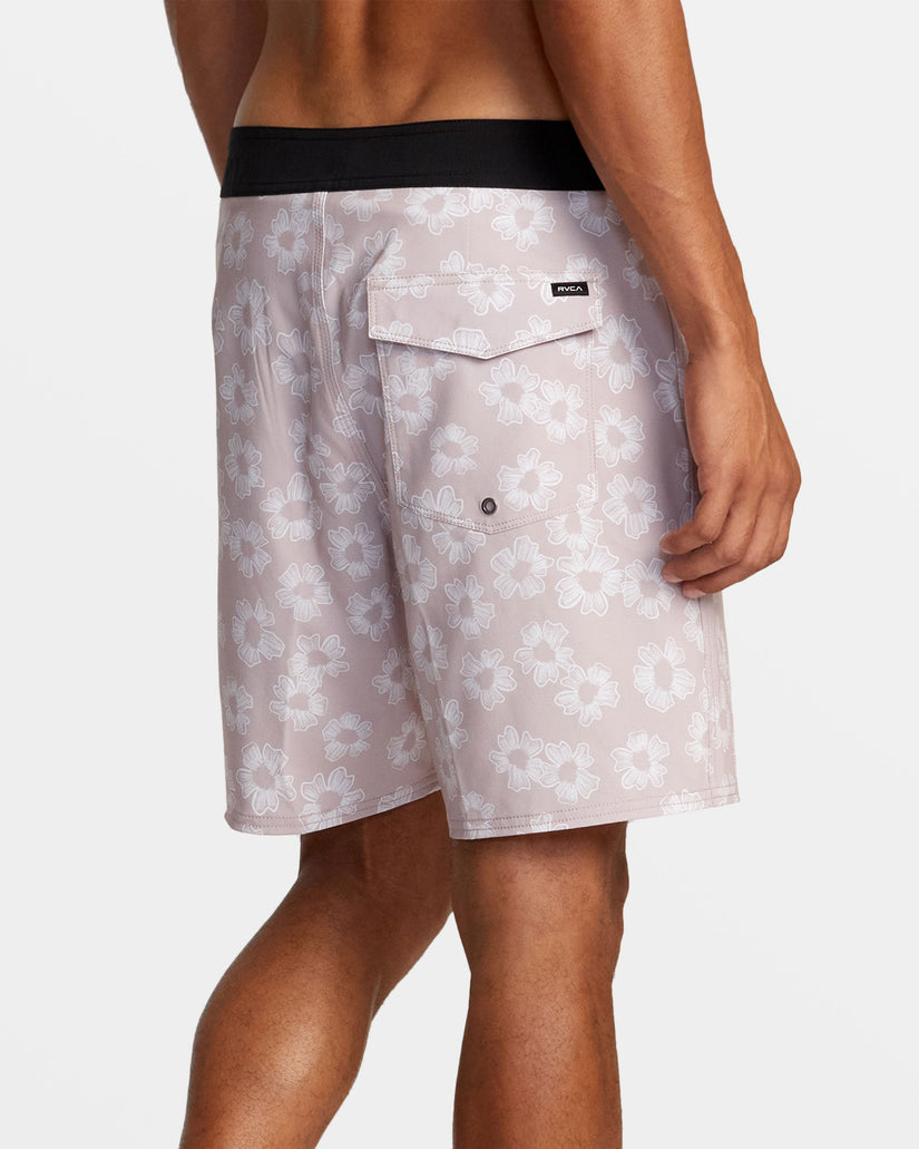 VA Pigment Boardshorts 18" - Pale Mauve