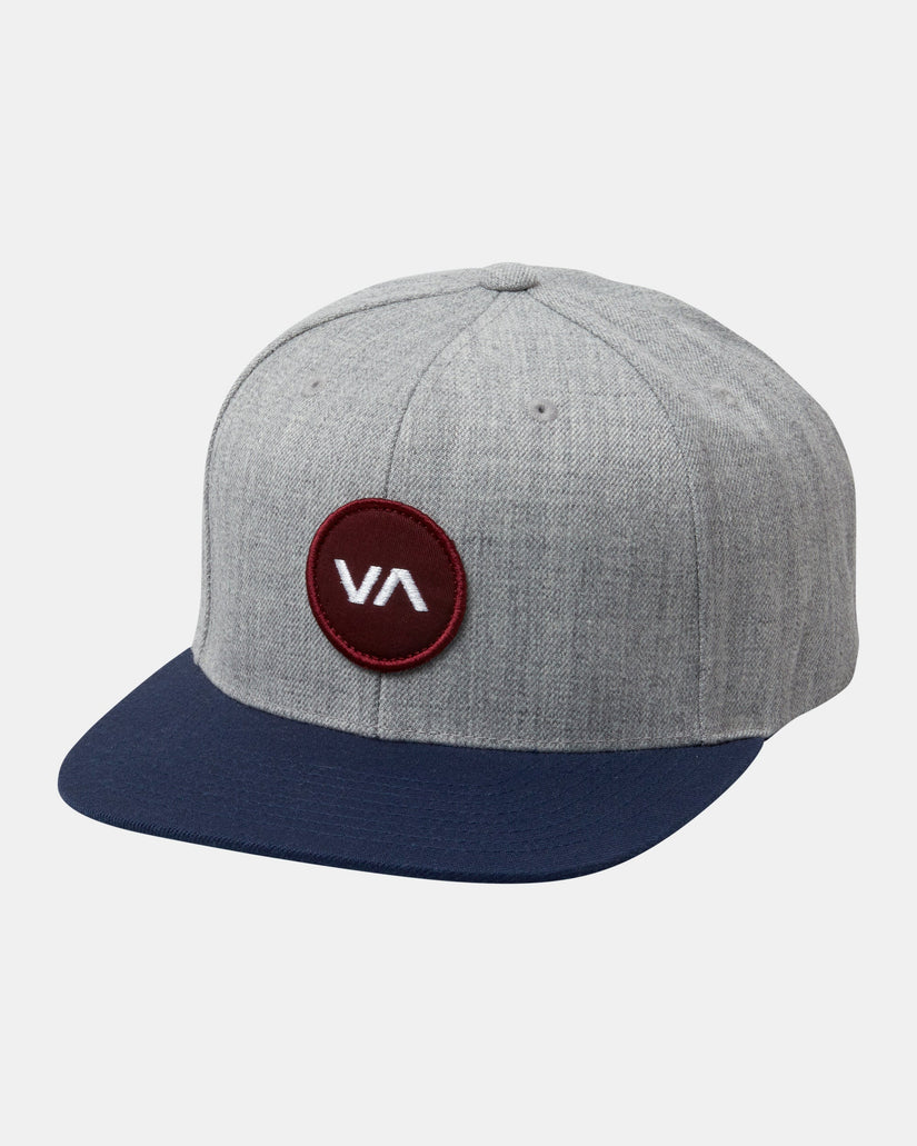 VA Patch Snapback Hat - Heather Navy