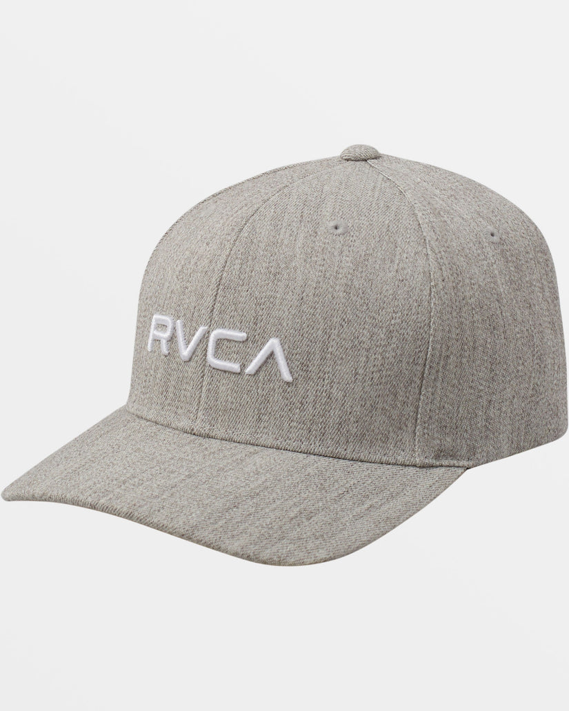 RVCA Flex Fit Hat - Heather Grey