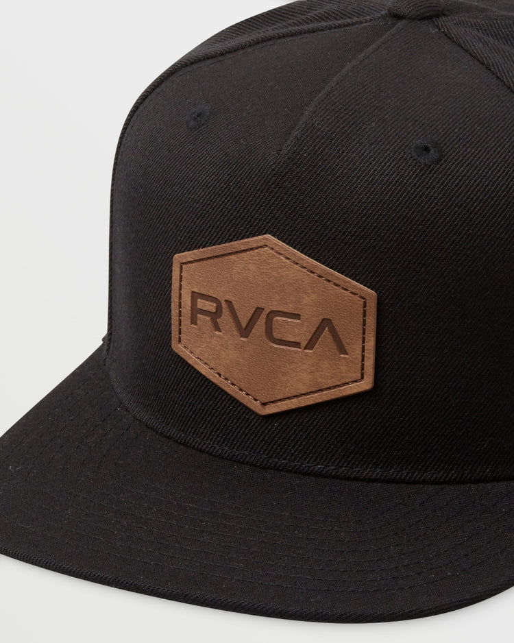 Commonwealth Dlx Snapback Hat - Black 2