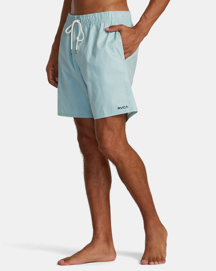 Opposites Elastic Waist Hybrid Amphibian Shorts - Blue Haze