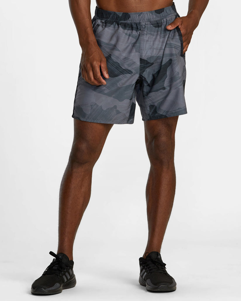 Yogger Control 17" Training Shorts - Camo Brush