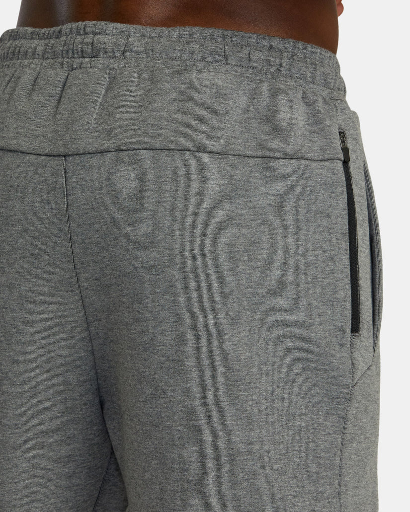 Tech Fleece Elastic Waist Walkshorts - Heather Grey