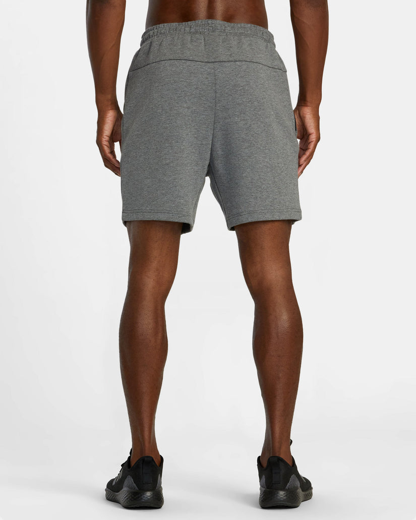 Tech Fleece Elastic Waist Walkshorts - Heather Grey