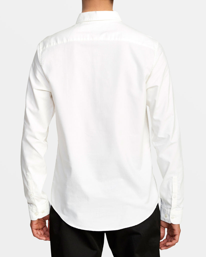 That'll Do Long Sleeve Shirt - White