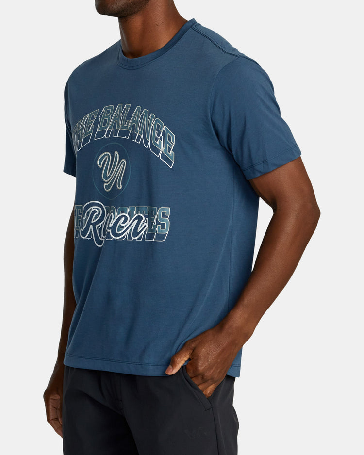 Balance Raider Sport Tech T-Shirt - Petrol Blue