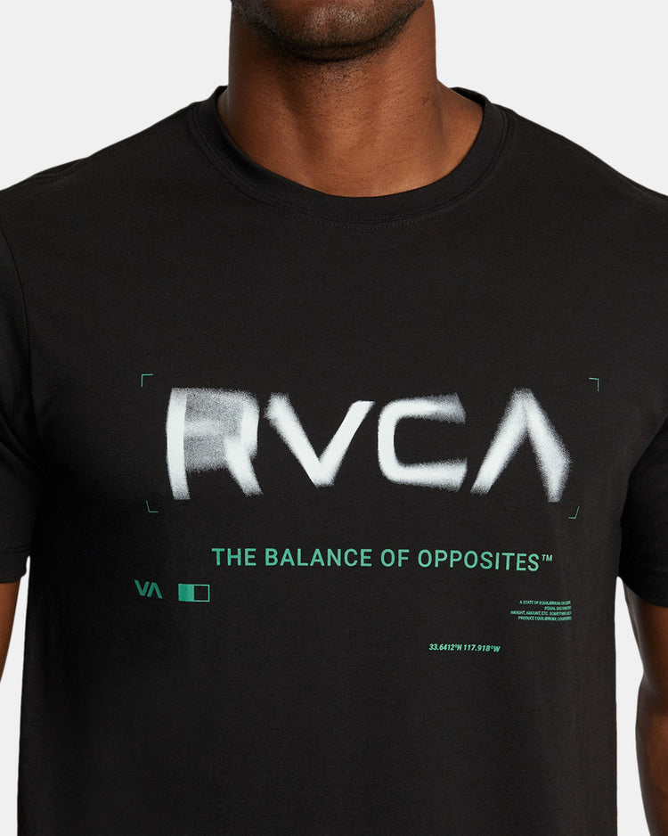 RVCA Radial Sport Tech T-Shirt - Black