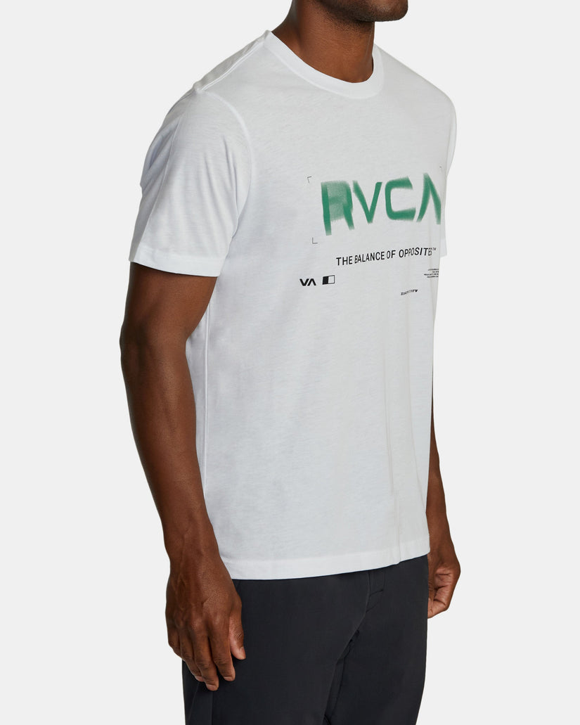 RVCA Radial Sport Tech T-Shirt - White