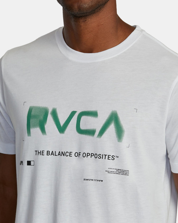 RVCA Radial Sport Tech T-Shirt - White