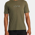 RVCA Layer Flip T-Shirt - Olive