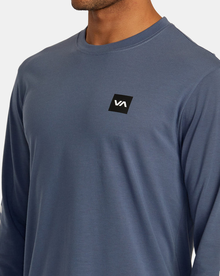 RVCA 2x Long Sleeve T-shirt - Indigo