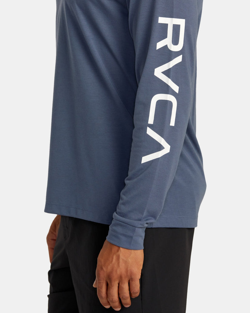 RVCA 2x Long Sleeve T-shirt - Indigo