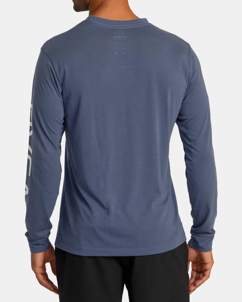 RVCA 2x Long Sleeve T-shirt - Indigo