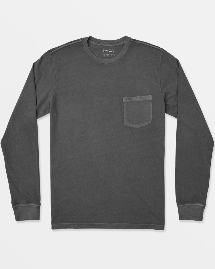 PTC Pigment Long Sleeve Tee - Pirate Black