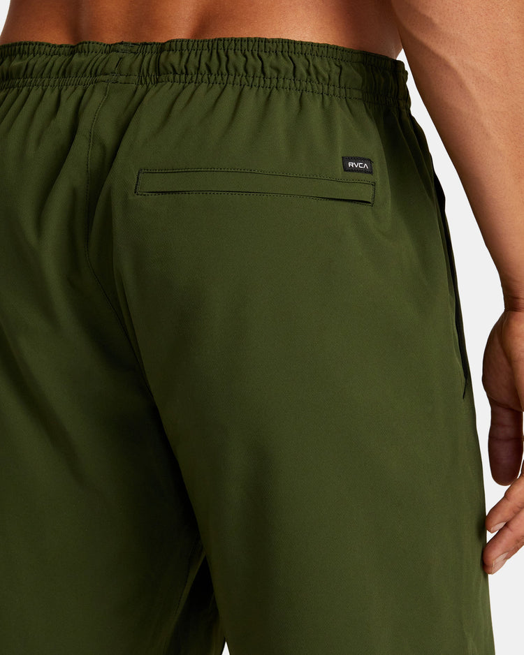 Yogger Stretch 17" Athletic Shorts - Jungle