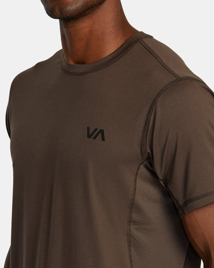 Sport Vent Performance Tee - Chocolate