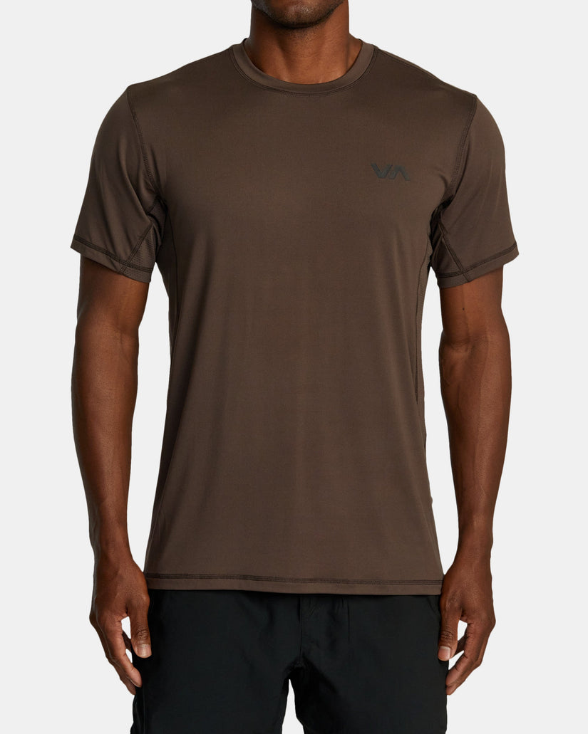 Sport Vent Performance Tee - Chocolate