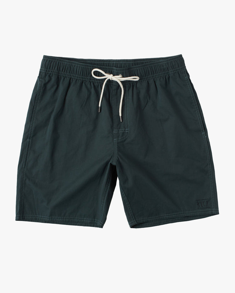 Boys Opposites Elastic Boardshorts 16" - Hunter Green