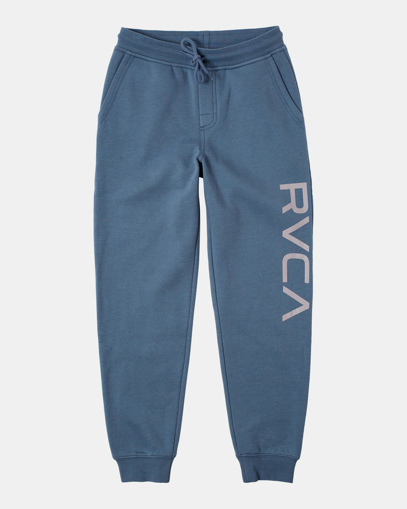 Boys Big RVCA Sweatpants - Industrial Blue