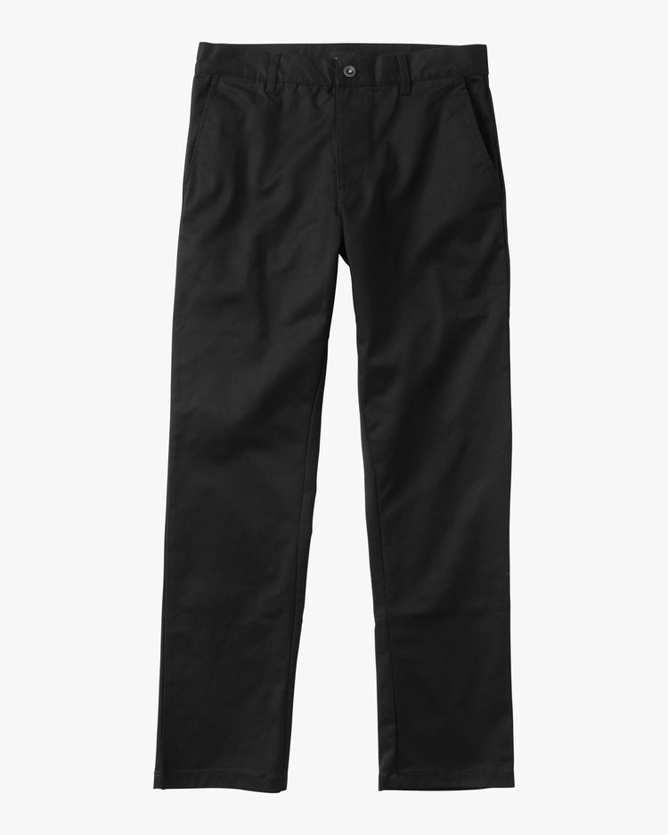 Boys Weekday Stretch Pants - Black