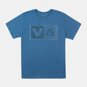 Boys Balance Box T-Shirt - Cool Blue