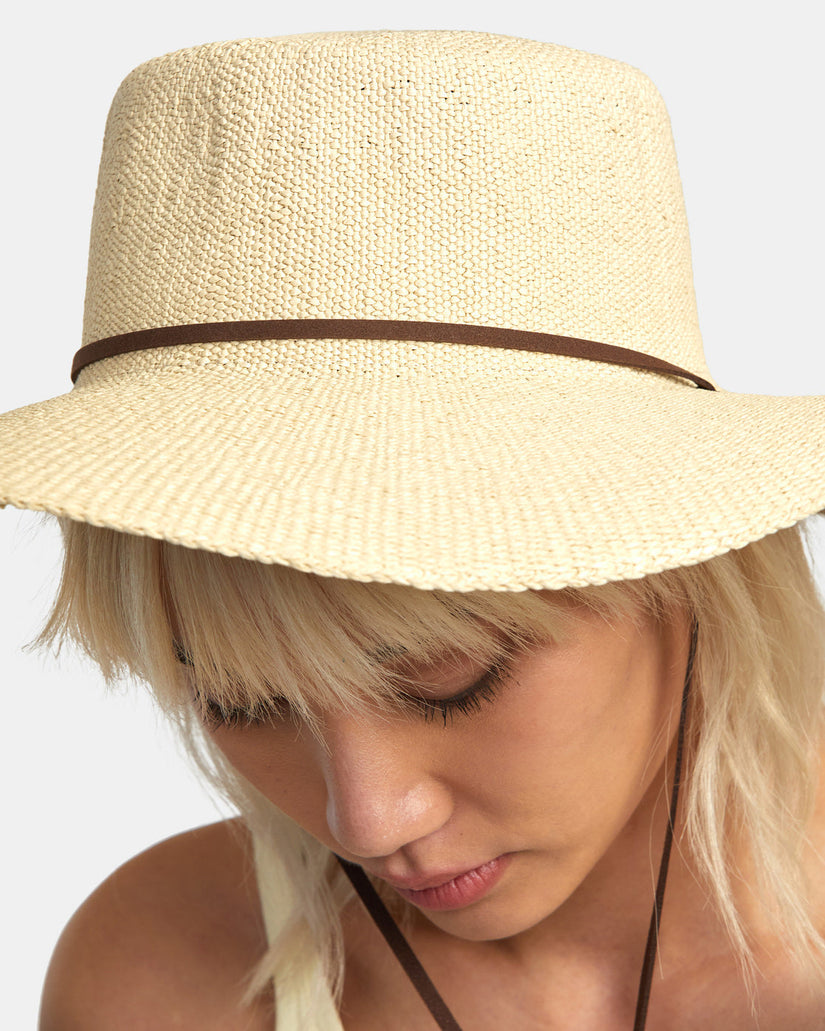 Puerto Straw Hat - Light Brown