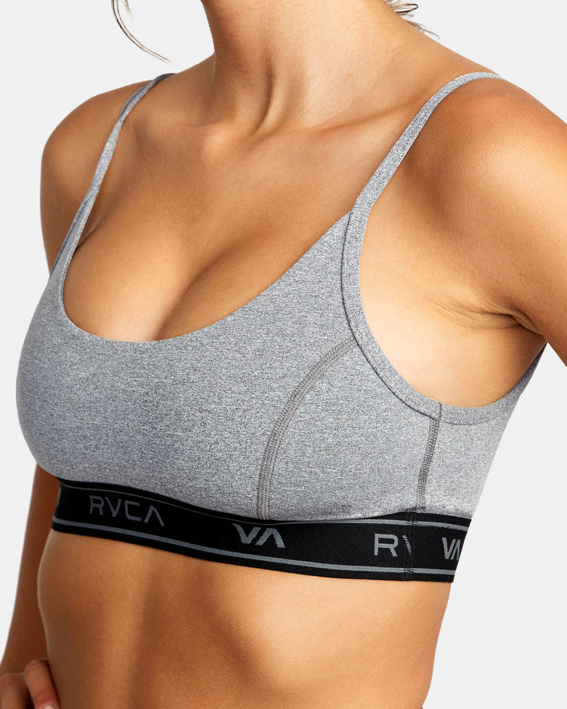 Base Sports Bra - Grey Heather