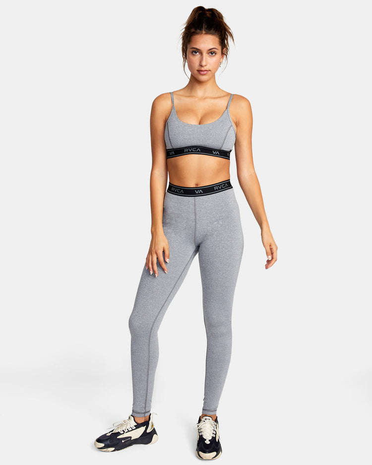 Base Sports Bra - Grey Heather