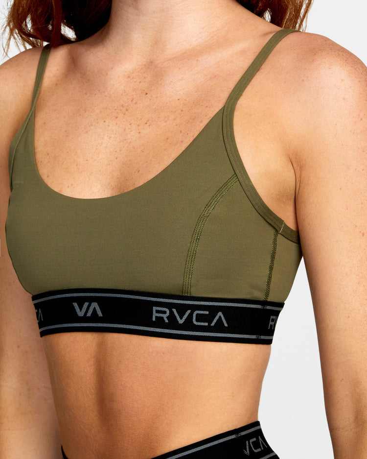 Base Sports Bra - Olive