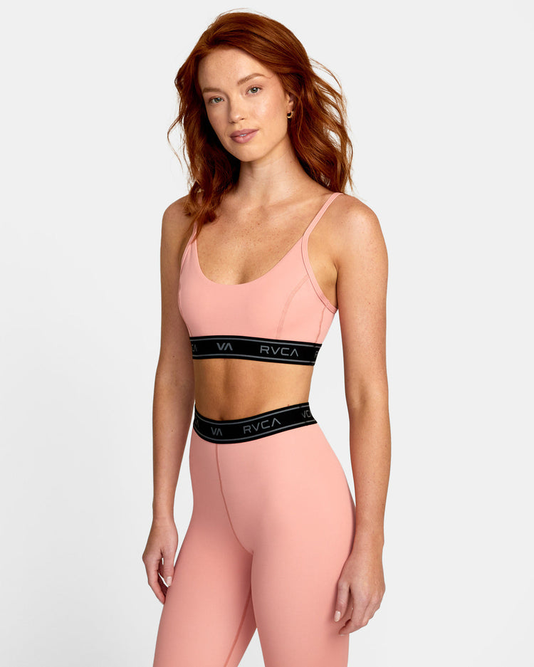 Base Sports Bra - Rose