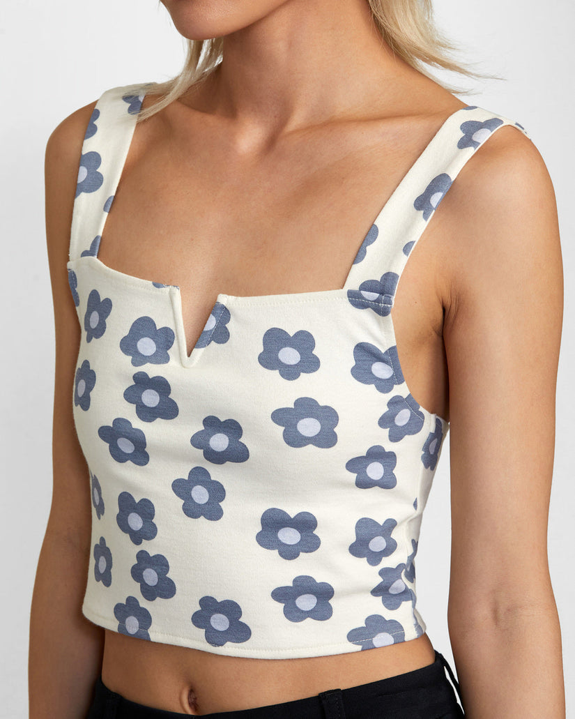 Pleasure Cropped Tank Top - Natural