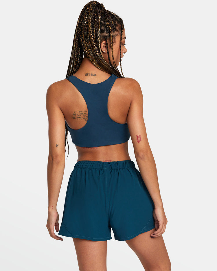 VA Essential Mid Support Sports Bra - Pond