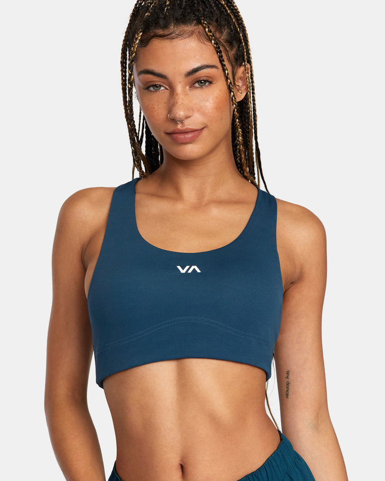 VA Essential Mid Support Sports Bra - Pond