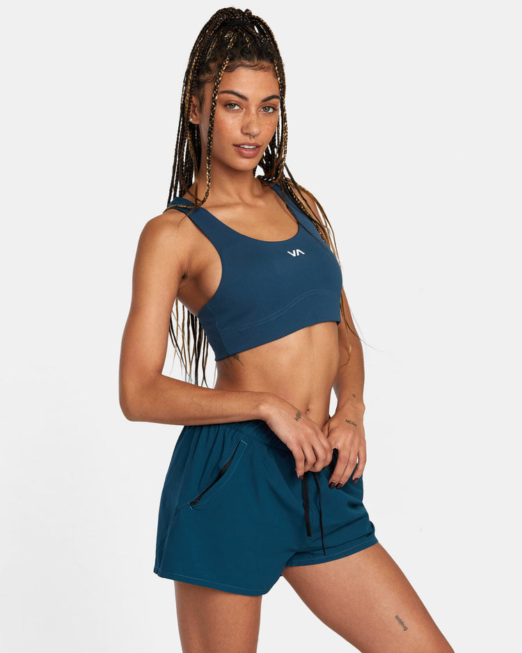 VA Essential Mid Support Sports Bra - Pond