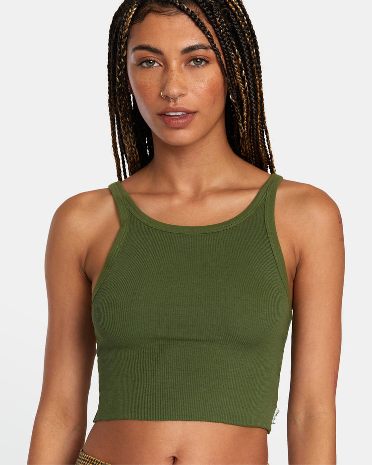 Slide Tank Top - Leaf