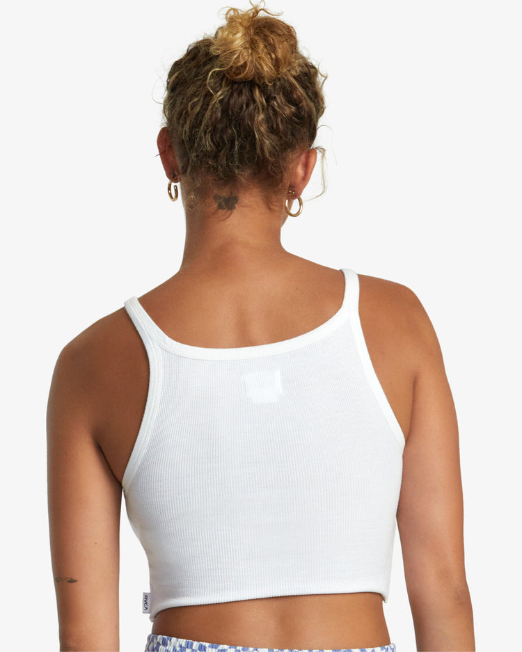 Slide Tank Top - Whisper White