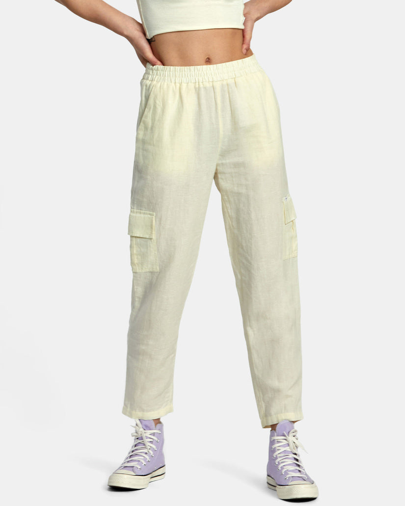 New Yume Cargo Pants - Lemon