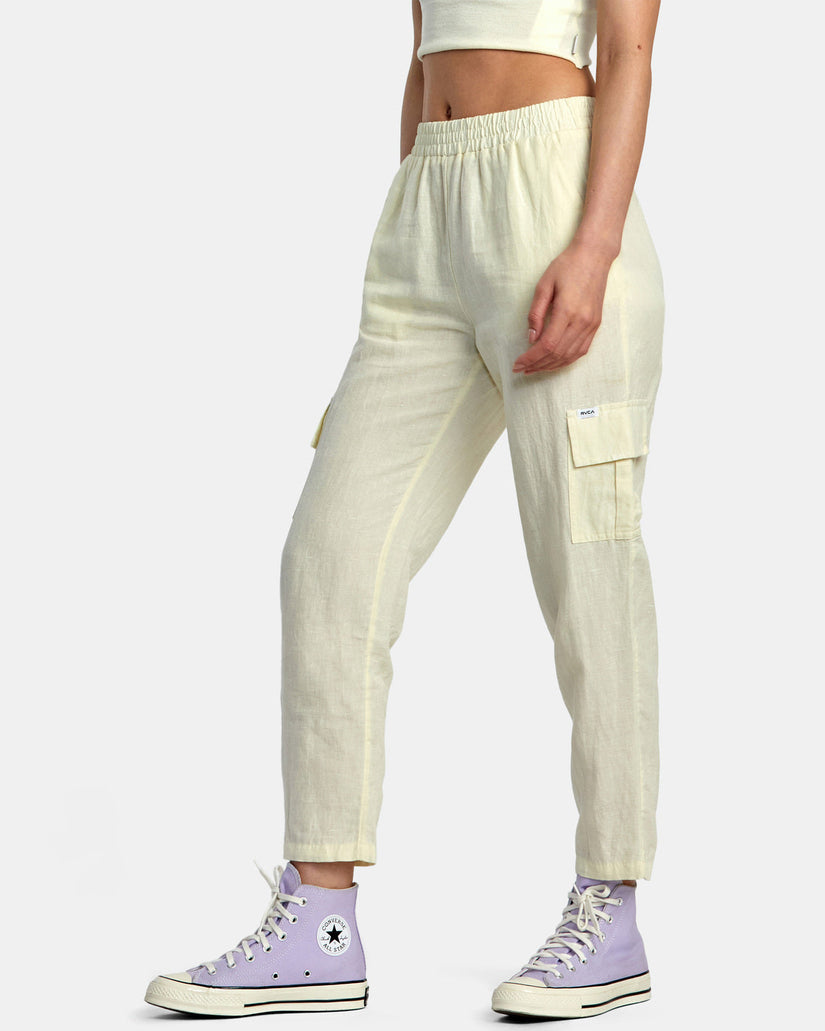 New Yume Cargo Pants - Lemon