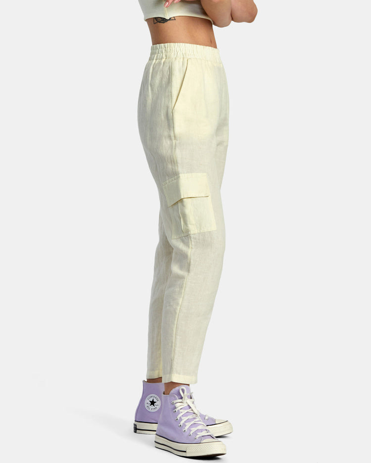 New Yume Cargo Pants - Lemon