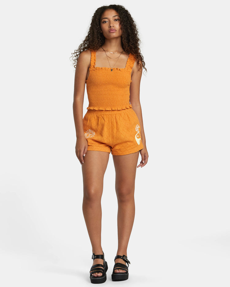 Sawyer Woven Shorts - Tangerine