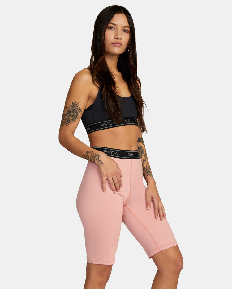 Base Biker Shorts 10.5" - Rose