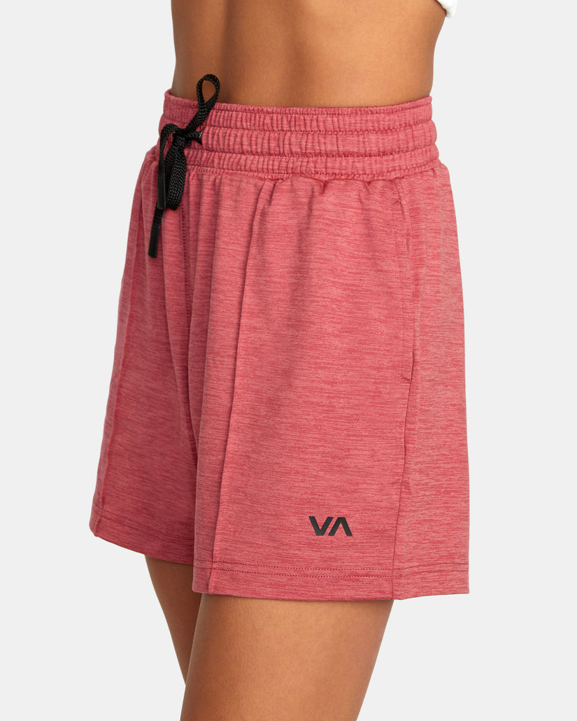 C-Able Workout Shorts - Ginger Heather