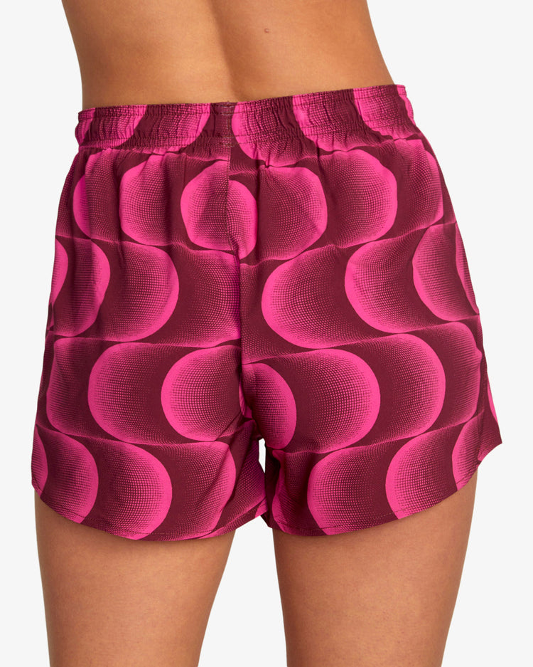 VA Essential Yogger Sport Shorts 12" - Cosmic Wave Berry