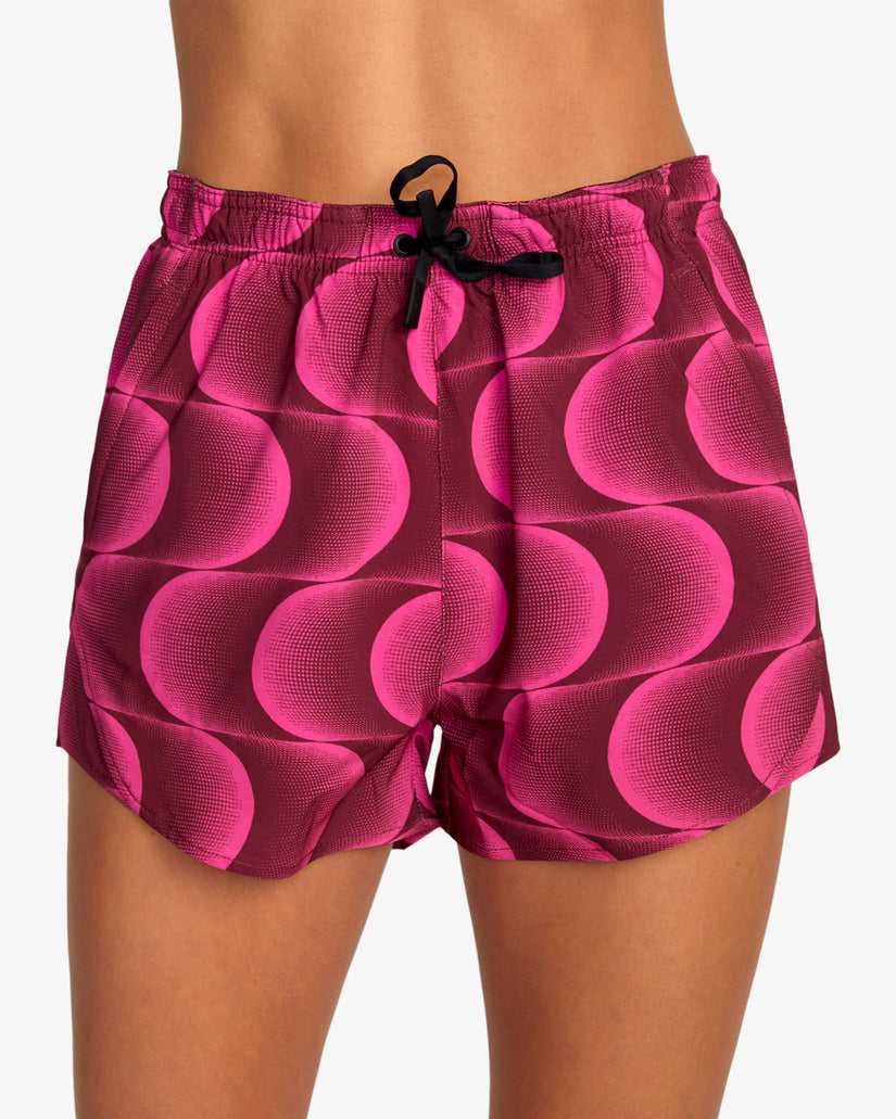 VA Essential Yogger Sport Shorts 12" - Cosmic Wave Berry