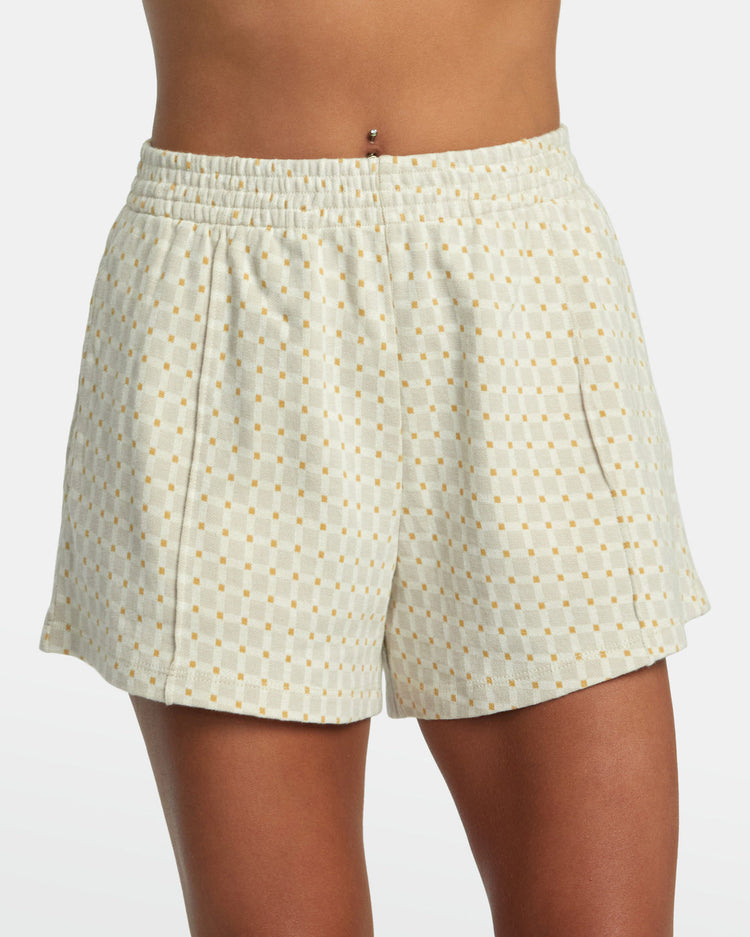 Marina Elastic Shorts - Cloud