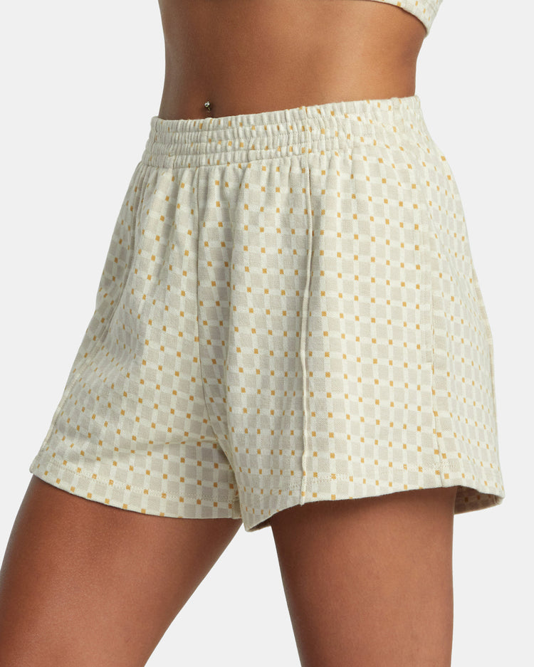 Marina Elastic Shorts - Cloud